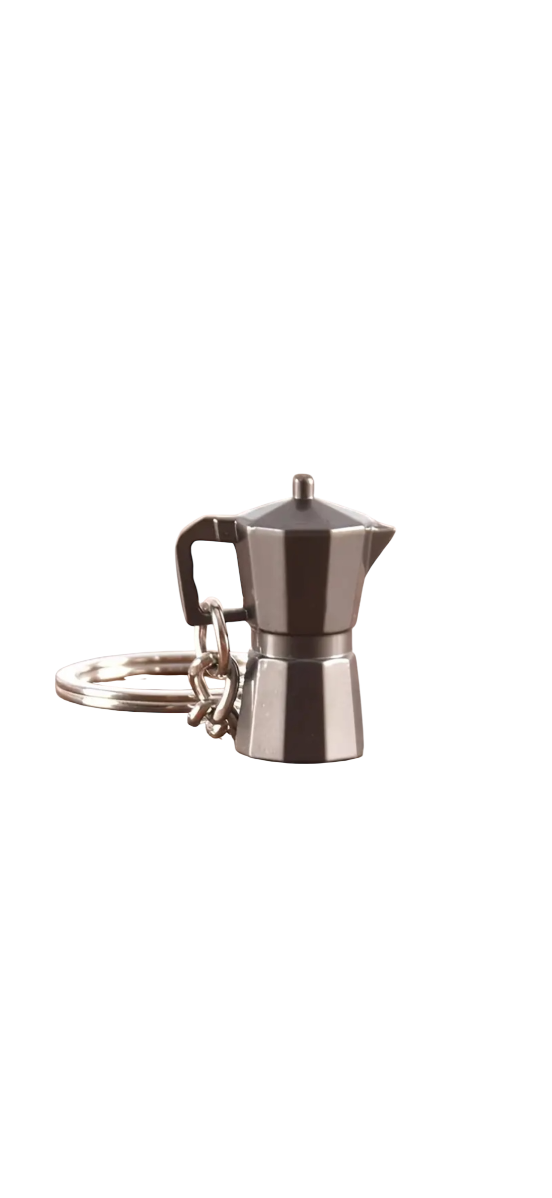 Mini Macchinetta Keychain – For the Coffee Lover on the Go ☕️